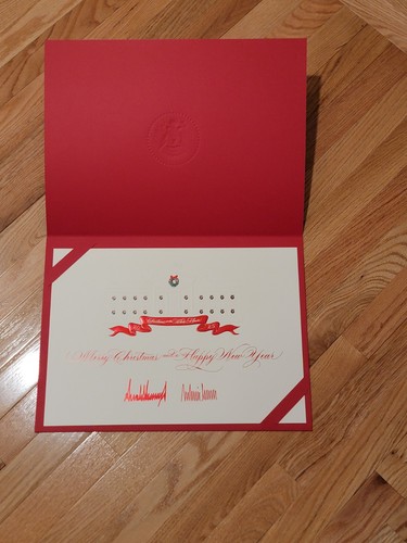Biglietto natale presidente - natale,