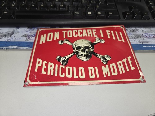 Targa pericolo morte - targa,