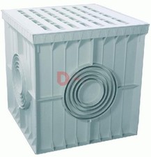 POZZETTI POZZETTO MONOLITICO CON GRIGLIA IN POLIPROPILENE CM.40X40