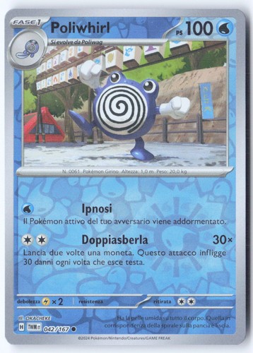 T334 poliwhirl 042 167 - [t334],