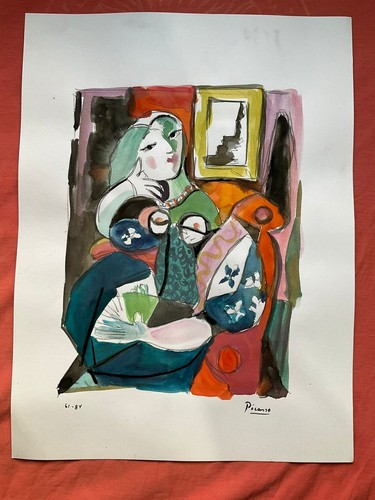 Picasso disegno quadro - quadro, 11,8