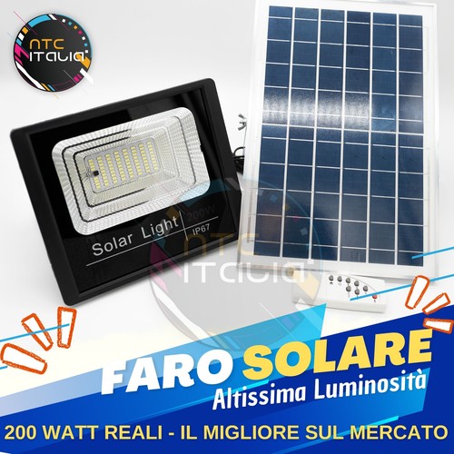 Faro autonomo 200w ip67 - 200w, led