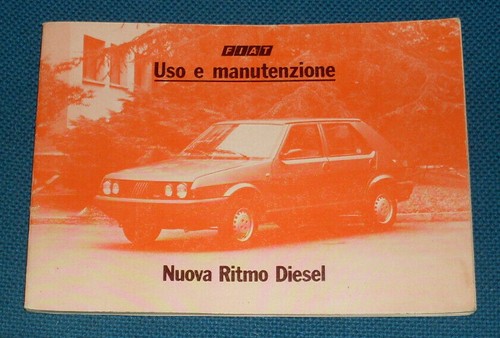 Libretto uso manutenzione - libretto,