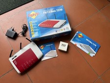 originale AVM Fritzbox 7270 v3 HomeServer DSL modem router 4 porte confezione originale con tutto