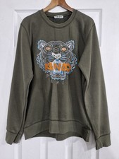 Maglione Kenzo uomo verde kaki