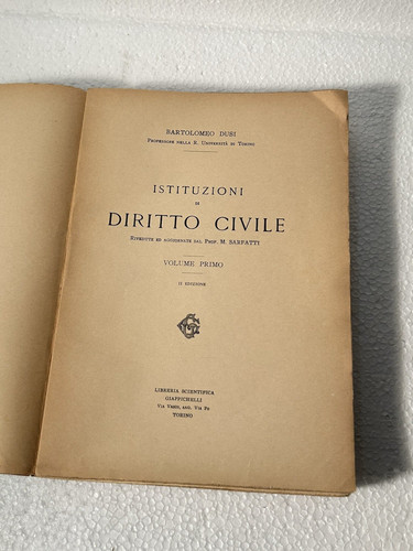 Diritto civile bartolomeo dusi - civile,