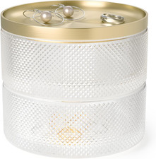 Tesora Portagioie, Vetro, Ottone