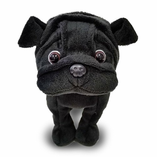 Peluche puppy nero premium - peluche,