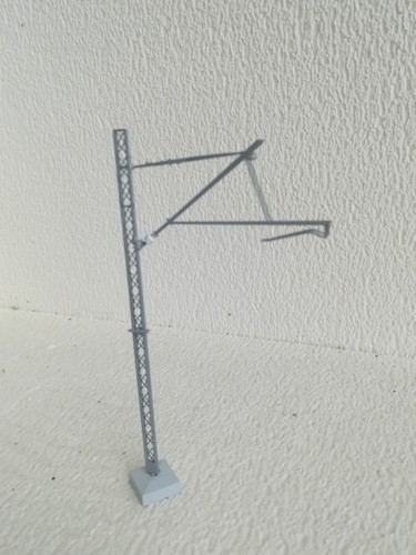 Palo per catenaria plastico - palo,