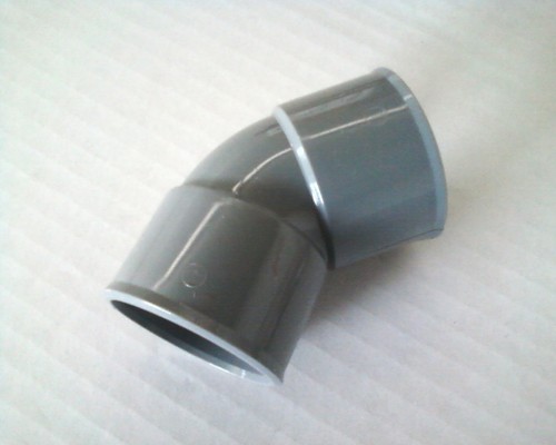 Curva scarico incollaggio pvc - curva,