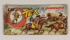 TEX STRISCIA serie VERDE n.18  Ed. Audace 1953  !!!!!!!!