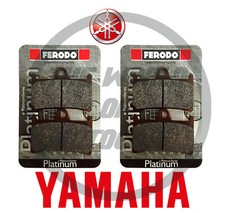 KIT 2 COPPIE PASTIGLIE FRENO ANTERIORI FERODO YAMAHA Tracer 900 ABS 2018 AL 2019
