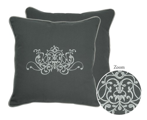 Cuscino ricamato douce - cuscino,