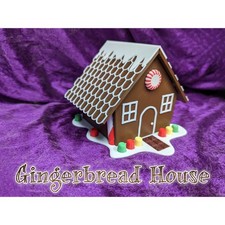 Gingerbread House, plastic