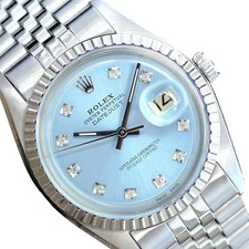 Rolex Datejust Acciaio Blu
