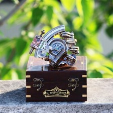 Bussola nautica in ottone