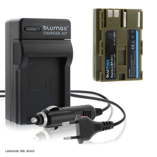 Akku lader für canon eos - akku,