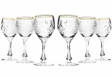 Set 6 calici bicchieri da vino