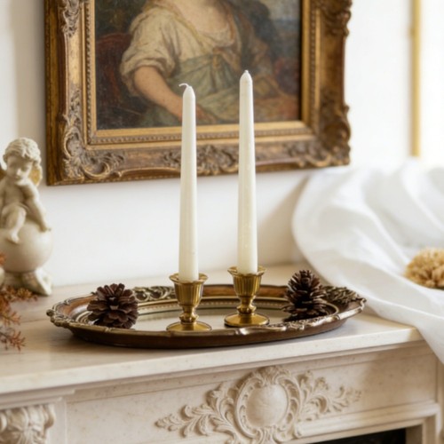 Candeliere oro base di - candeliere,