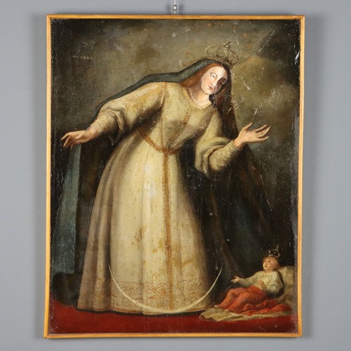 Dipinto antico madonna - dipinto, in