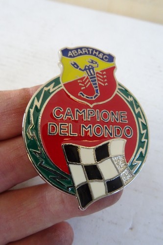 Badge abarth campione del - badge,