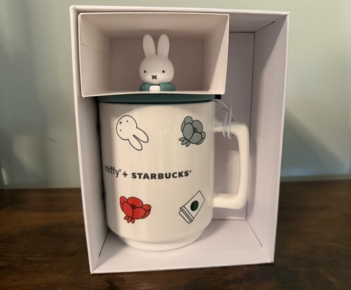 Starbucks miffy ceramic mug - starbucks,