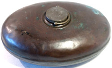 ANTICA BORSA DELL'ACQUA CALDA IN RAME-VINTAGE-SCALDINO-SCALDALETTO-D'EPOCA-USATO