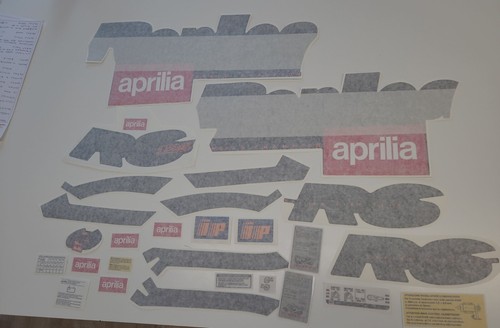 Kit adesivi completi 125 - adesivi, rs