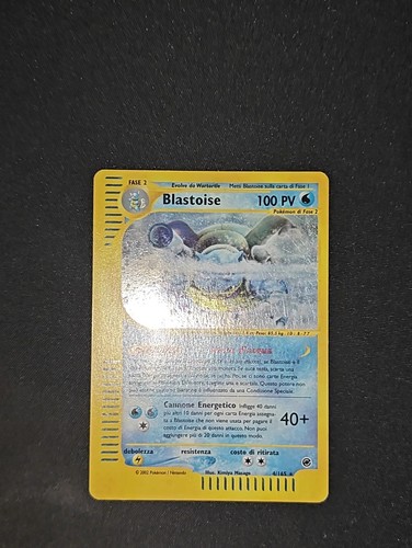 Carta pokemon blastoise holo - pokemon,