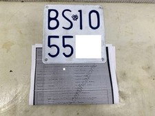 TARGA CON VISURA AERMACCHI 250