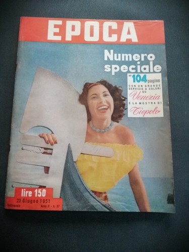 Rivista epoca 37 giugno - epoca, nr.