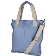 Borsa Shopper In Pelle Per
