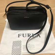Borsa a tracolla piccola FURLA in pelle nera ottime condizioni