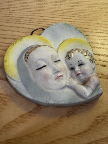 Ceramica lenci torino - lenci, madonna