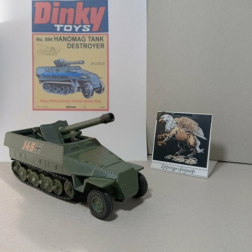 Modellino dinky toys tank - modellino,