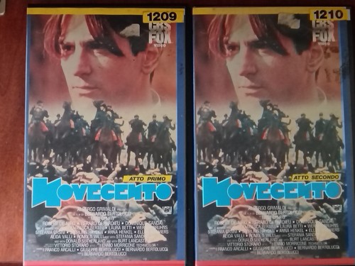 Vhs novecento bernardo - vhs,