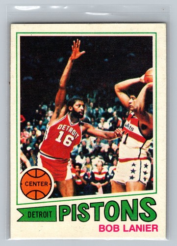 1977 topps bob lanier - topps, #61