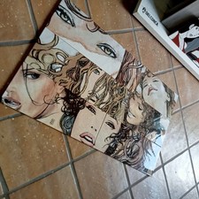 Set 1 .Sei Mattonelle Milo Manara le Stanze del Desiderio.