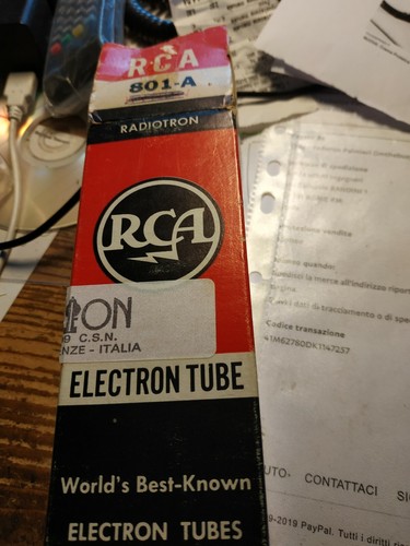 Valvola valve tube rca - -,