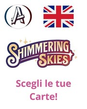 Disney Lorcana Tcg Shimmering Skies Regular Inglese Scegli la tua Carta