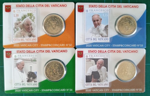 Cent stamp coin vaticano - cent.,