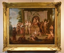 Dipinto antico Bacco