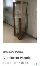 Vetrinetta Porada 50x40x170 bellissima