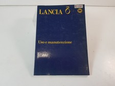 Libretto uso e manutenzione Lancia Delta originale non copia edione blu del 1980