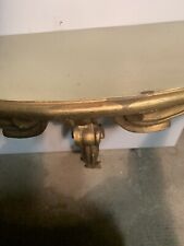 Mensola consolle antica in legno stile barocco