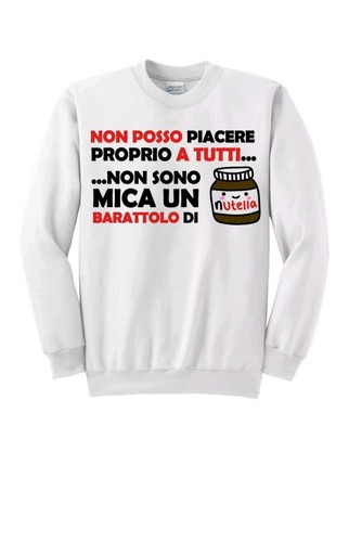 Felpa uomo non - uomo, a