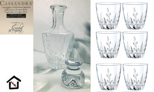 Cristal arques set whisky - d'arques,