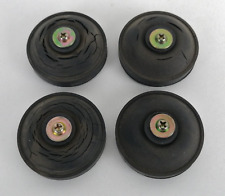 4 PIEDINI IN GOMMA - PER GIRADISCHI JVC L-A11 - DIAMETRO 4 CM