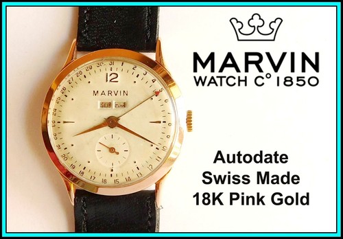 Orologio vintage marvin - vintage,