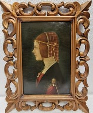 Raro quadro vintage piatto